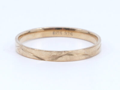 Ring Guld 09K 2,4g Ø22,25