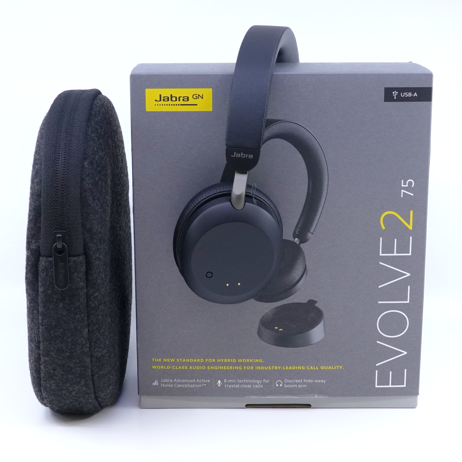 Hörlurar on ear Jabra Evolve2 75