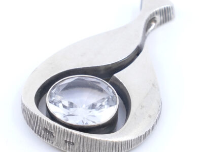 Hänge med sten S925 13,2g Bredd 29mm Höjd 47mm