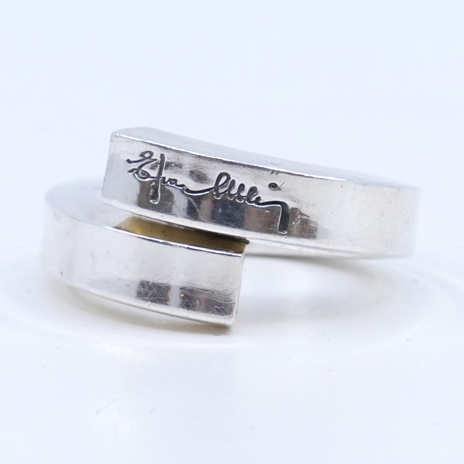 Ring Efva Attling r S925 16,4g Ø17 bredd 5,7mm