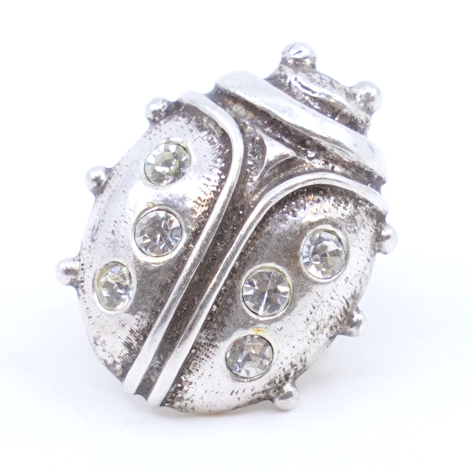 Pin med stenar S925 3g silver Bredd 13,5mm Höjd 17mm