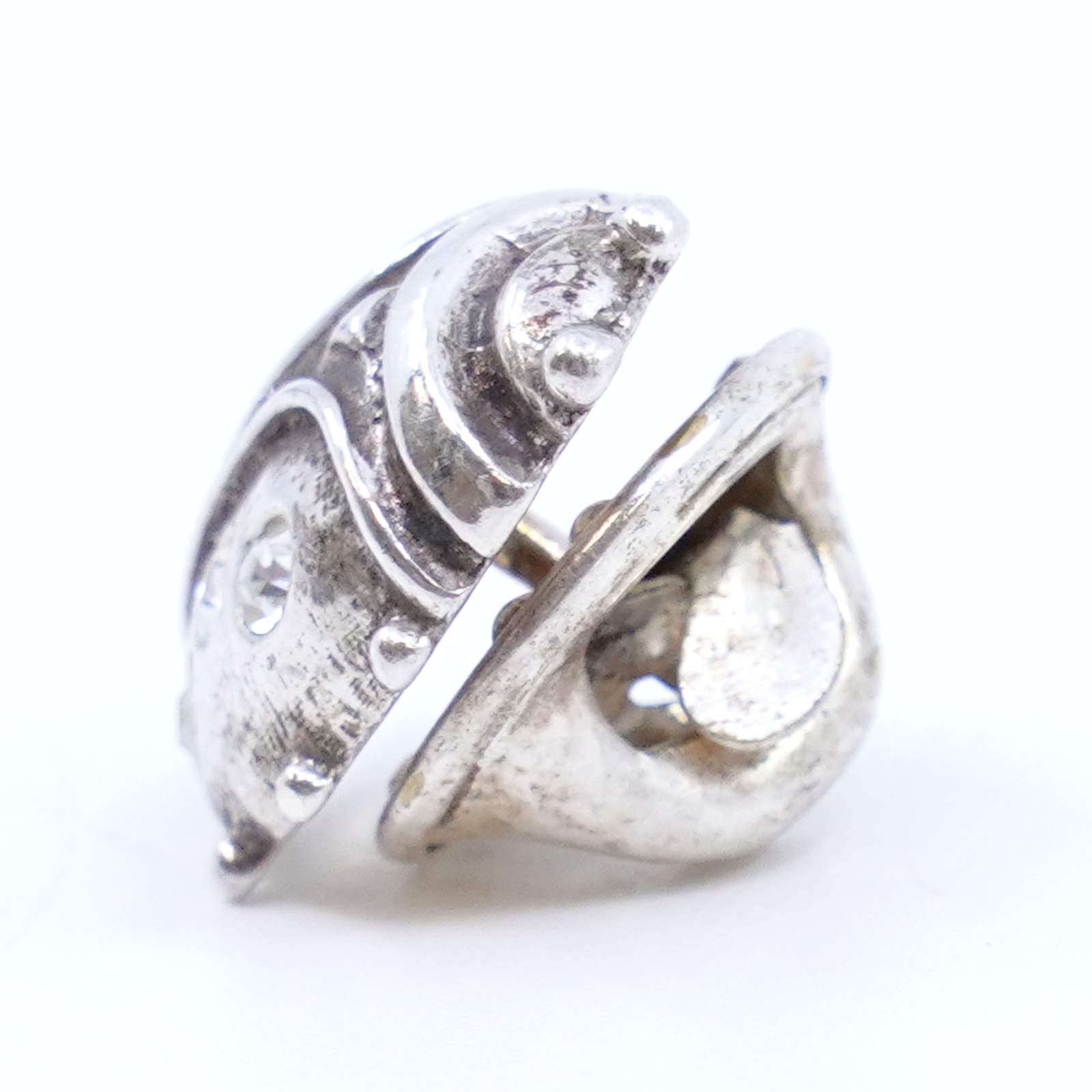 Pin med stenar S925 3g silver Bredd 13,5mm Höjd 17mm