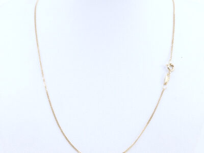 Halskedja Pansar Guld 18K 1,7g Längd 36cm