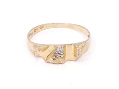 Ring Guld 18K med diamant