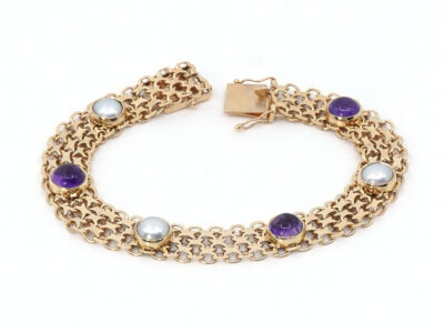 Armband X-länk Guld 18K
