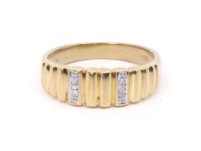 Ring Guld 18K med diamanter