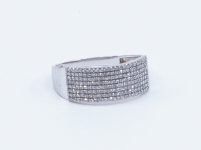 Ring Vitguld 18K