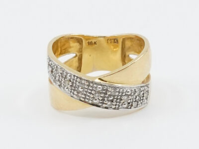 Ring Guld med diamanter (13xca0,01ct)