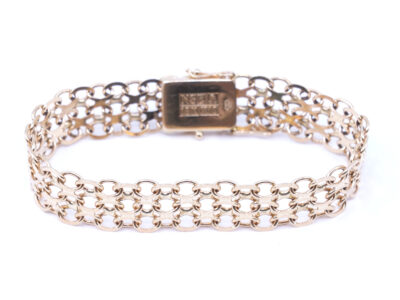 Armband X-länk Guld 18K