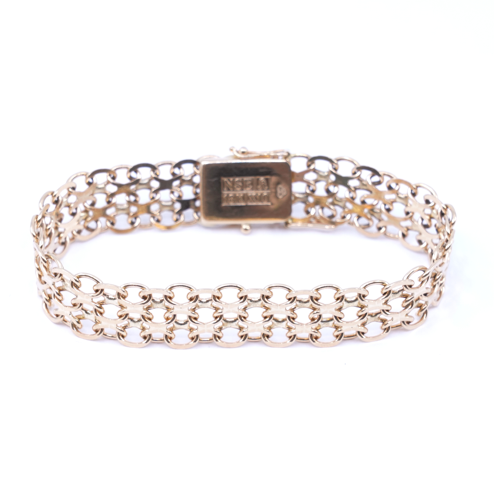 Armband X-länk Guld 18K