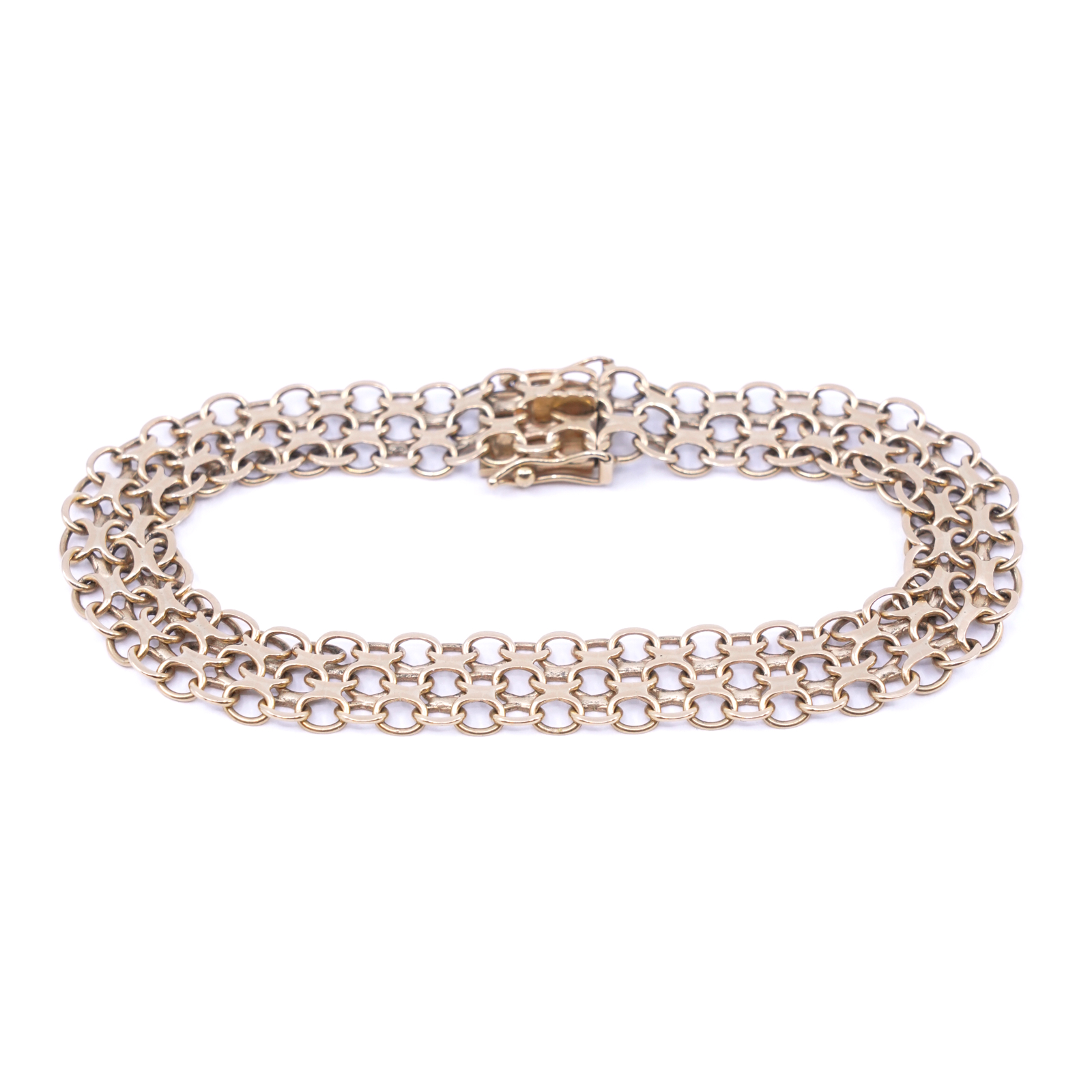 Armband X-länk Guld