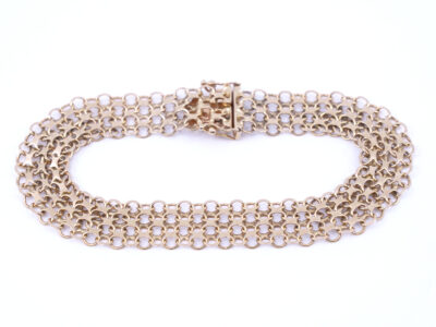 Armband X-länk Guld 18K