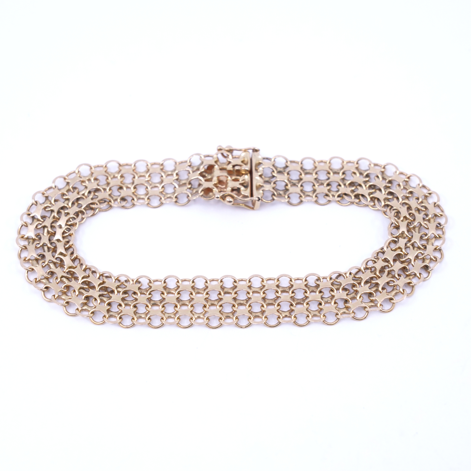 Armband X-länk Guld 18K