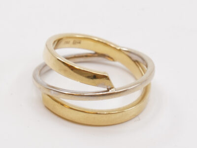 Ring Tvåfärgat Guld