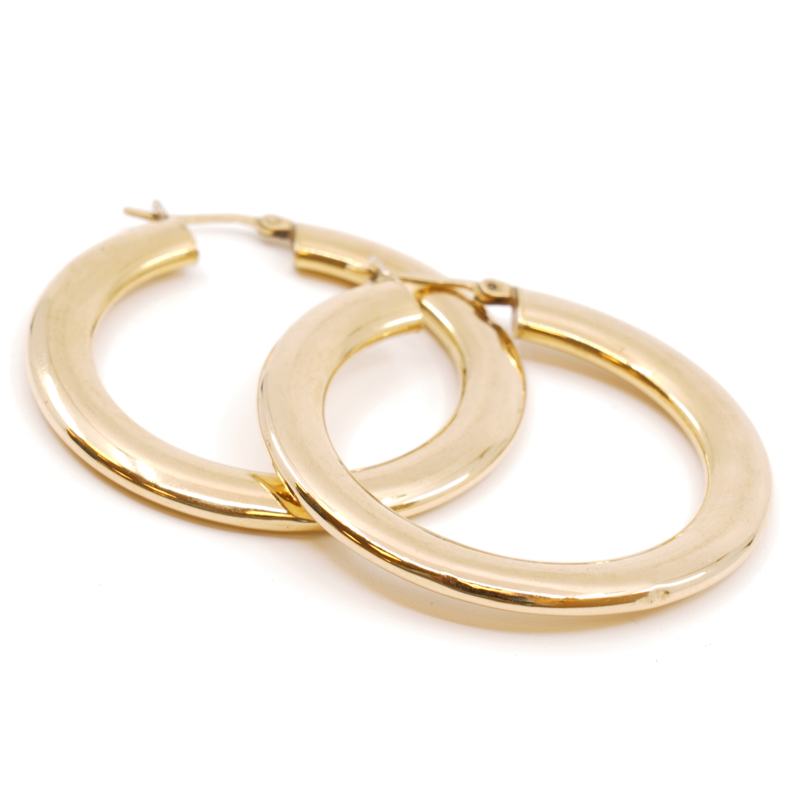 Örhängen Guld 18K 7,4g Höjd 40mm