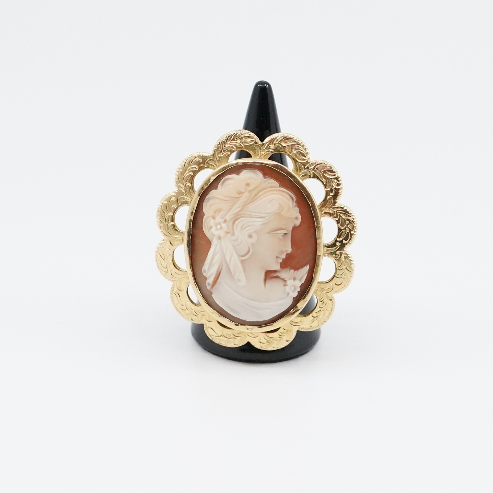 Ring 18K Camé 33g