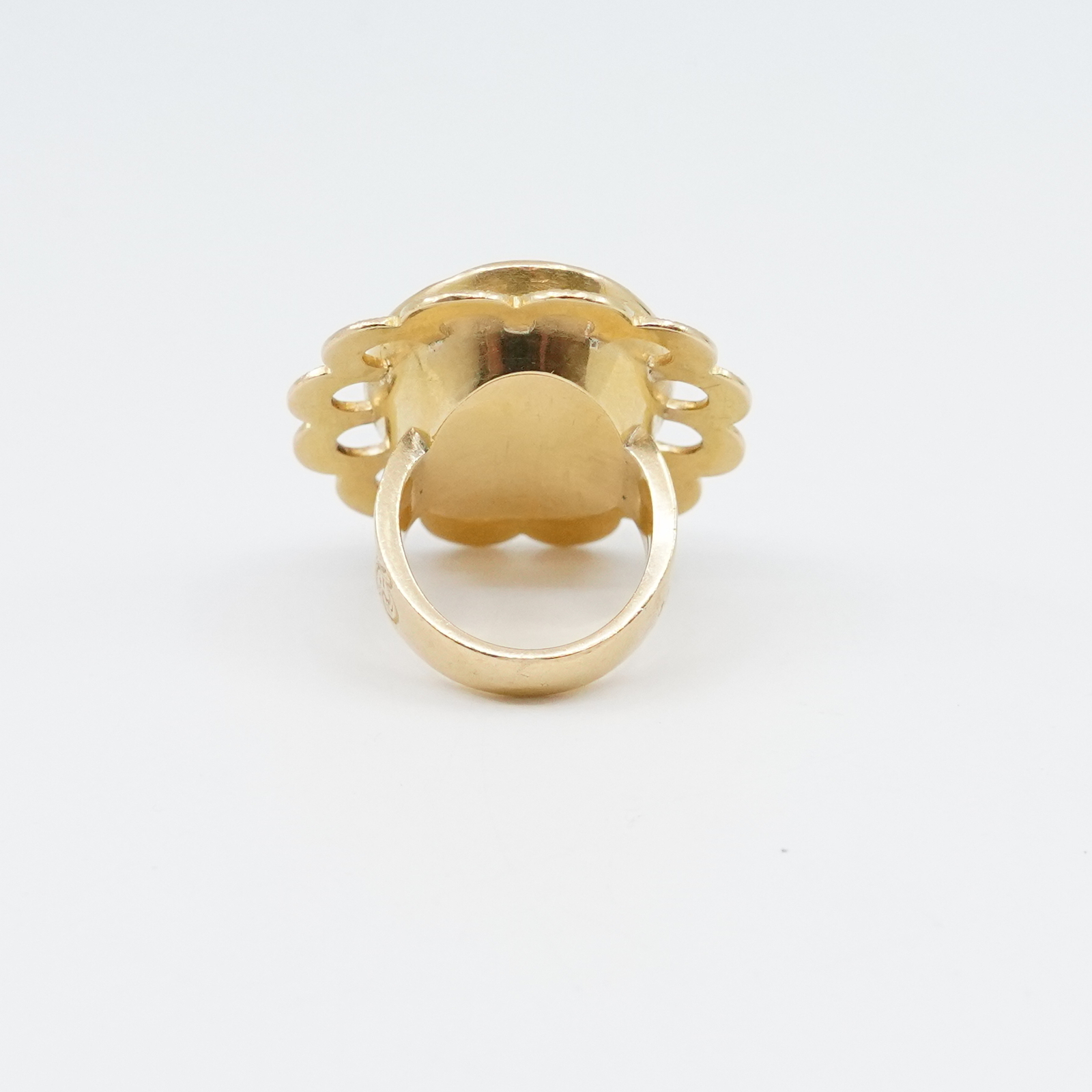 Ring 18K Camé 33g