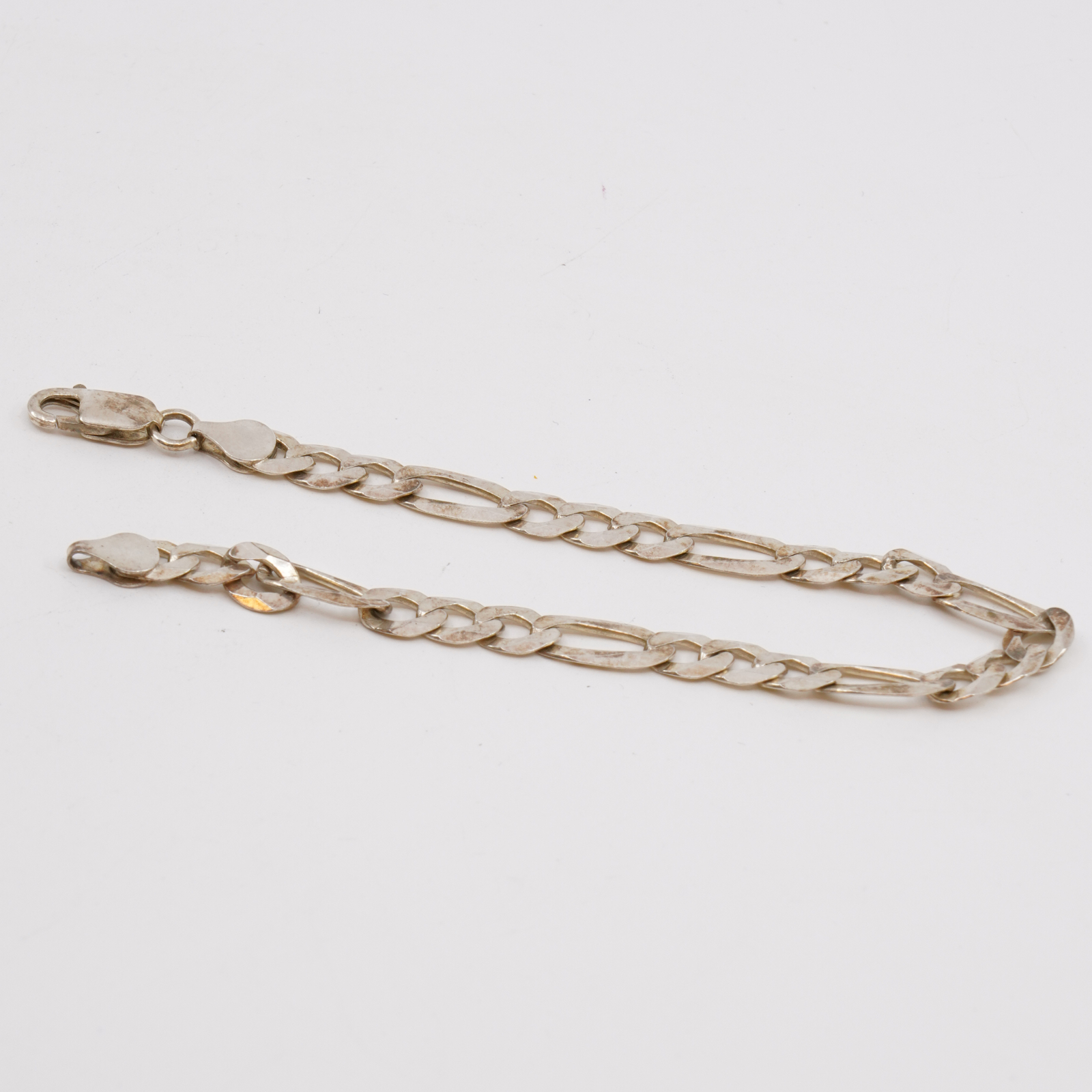 Armband Figaro Silver