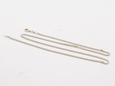 Halskedja Pansar Silver