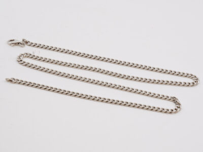 Halskedja Pansar Silver