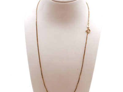 Halskedja Venezia Guld 18K 2,13g, 38,5cm