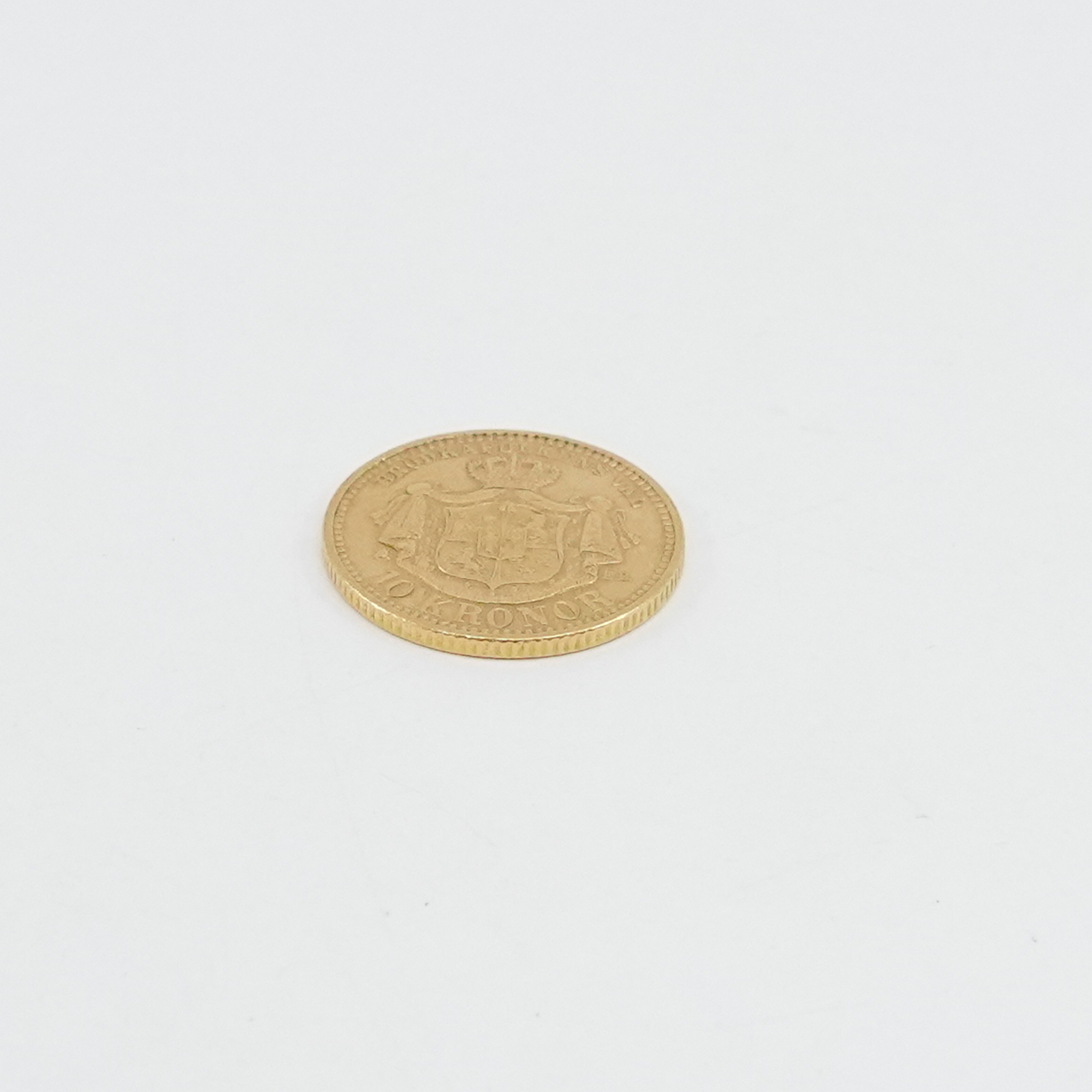 Guldmynt Svensk 10kr 21,6K 4,5g