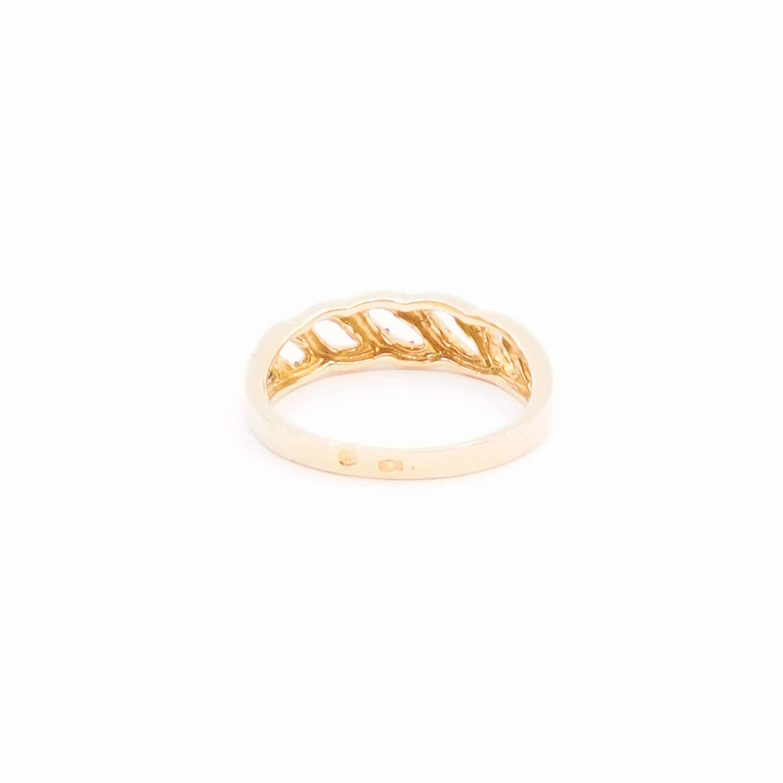 Ring tvåfärgat Guld