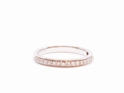 Ring Vitguld 18K