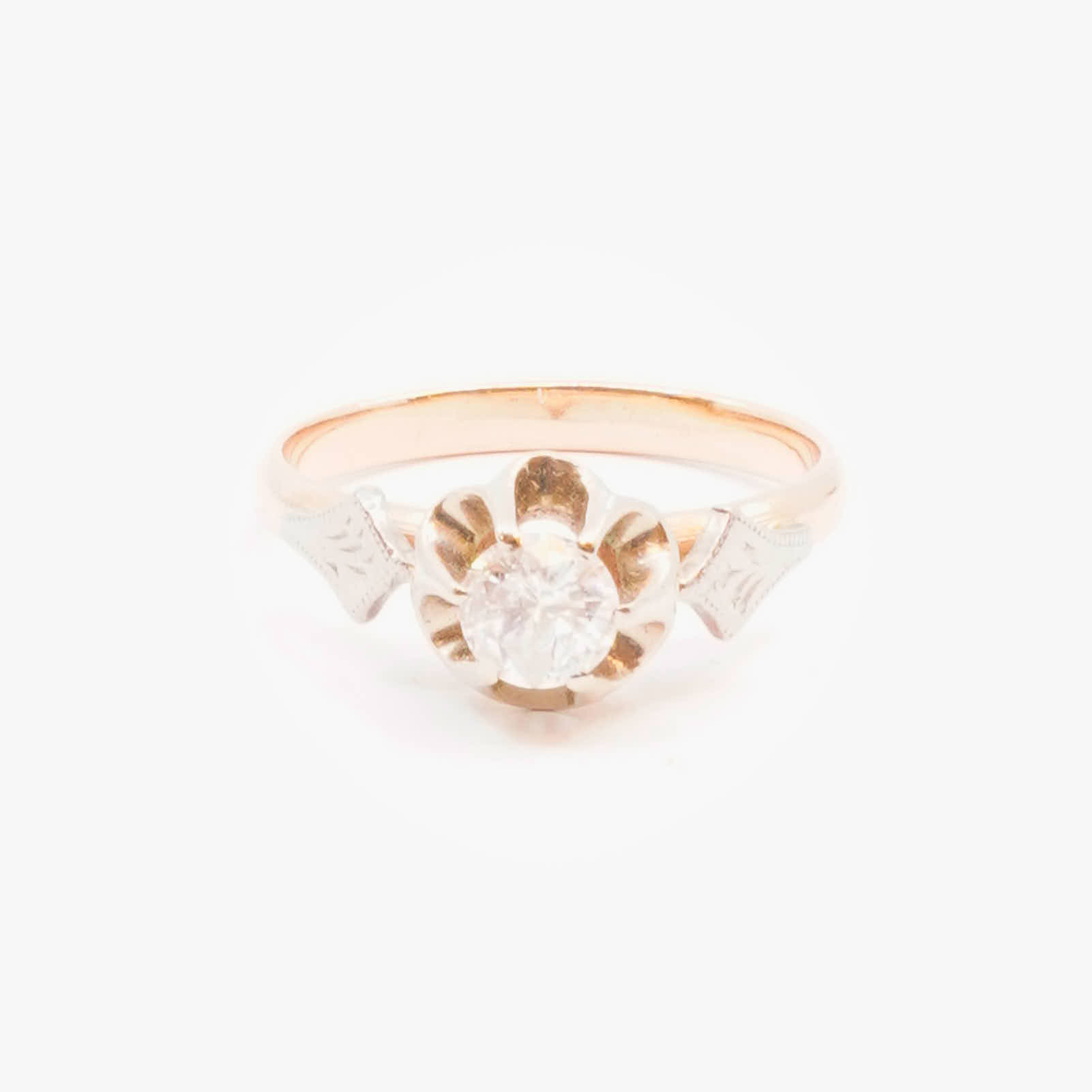 Ring tvåfärgat Guld