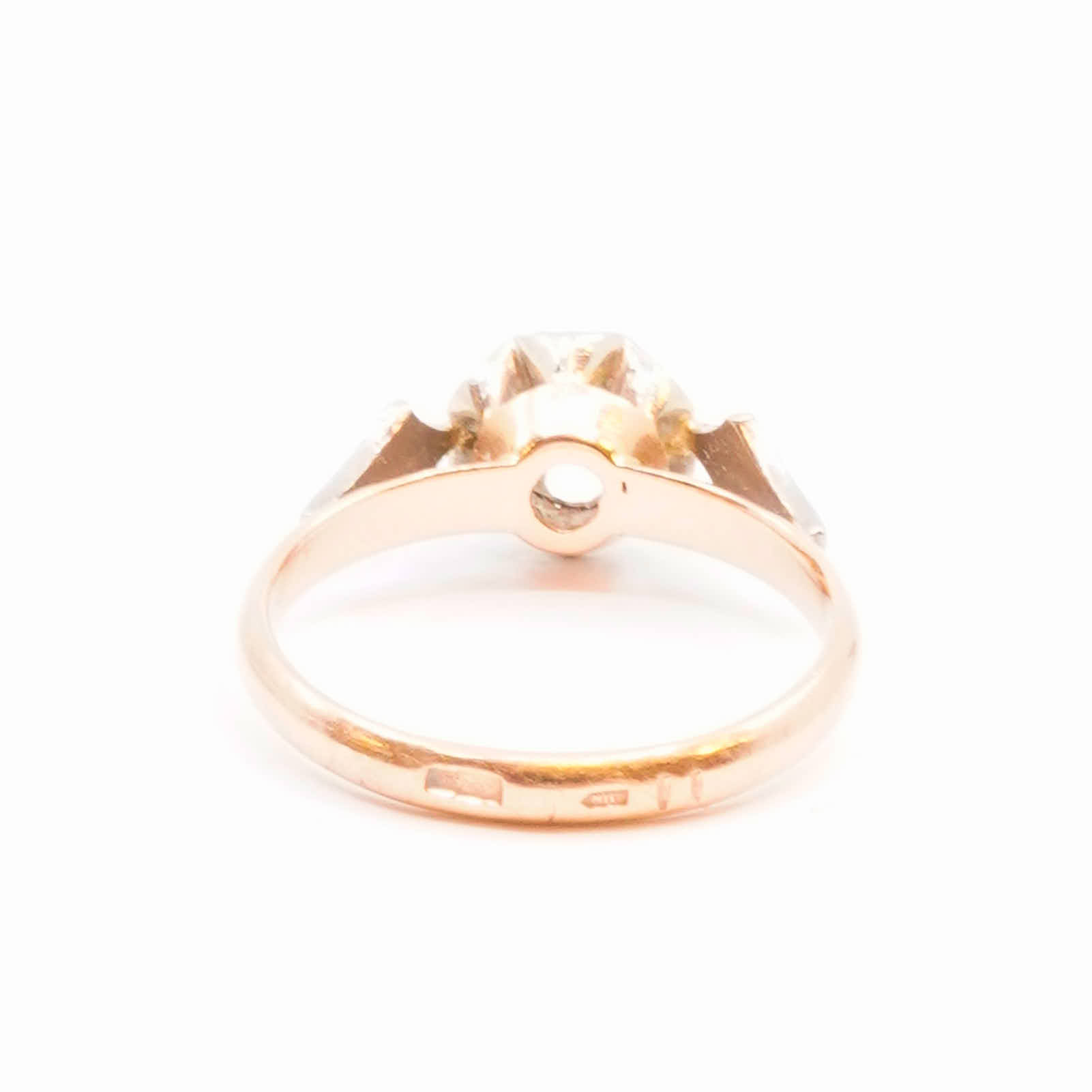 Ring tvåfärgat Guld