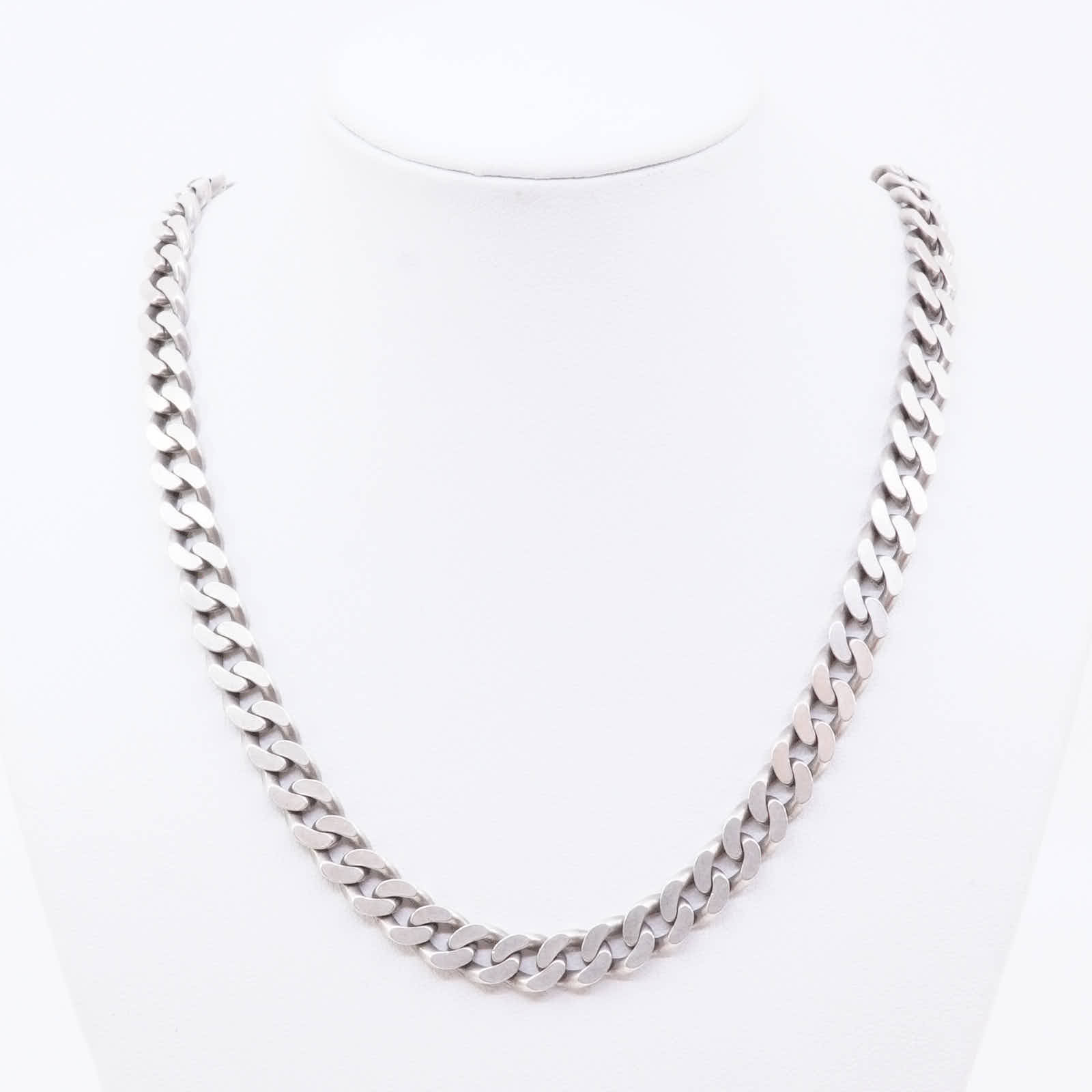 Halskedja Pansar Silver