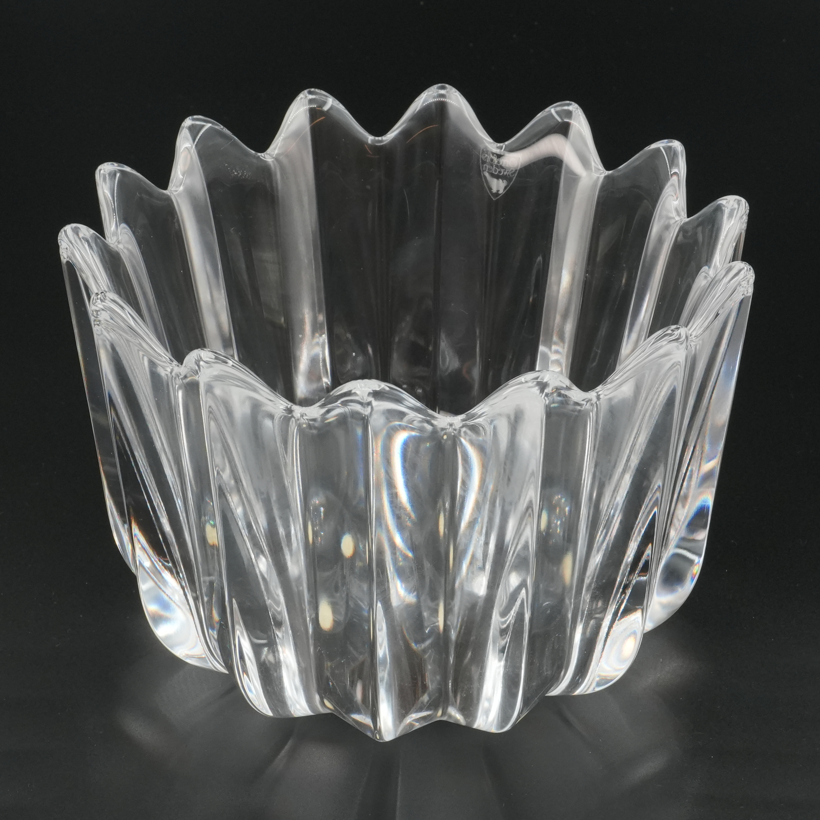 Skål Orrefors "Fleur"