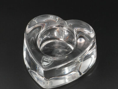 Ljuslykta glas Orrefors