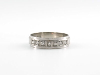 Ring Vitguld 18K