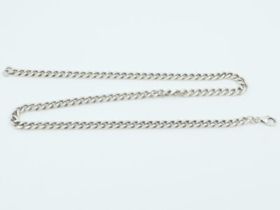 Halskedja Pansar Silver