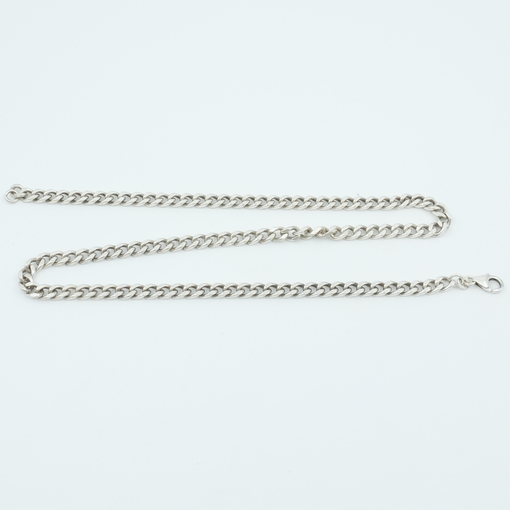 Halskedja Pansar Silver