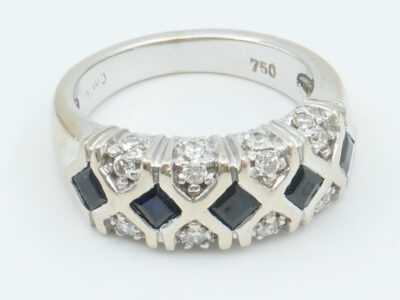 Ring Vitguld 18K