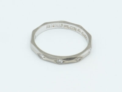 Ring Vitguld 18K
