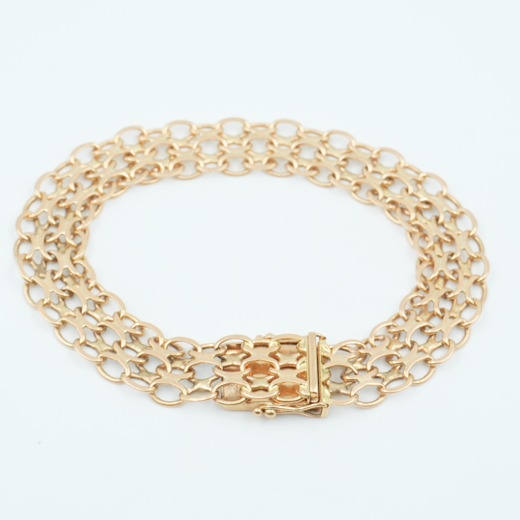 Armband X-länk Guld