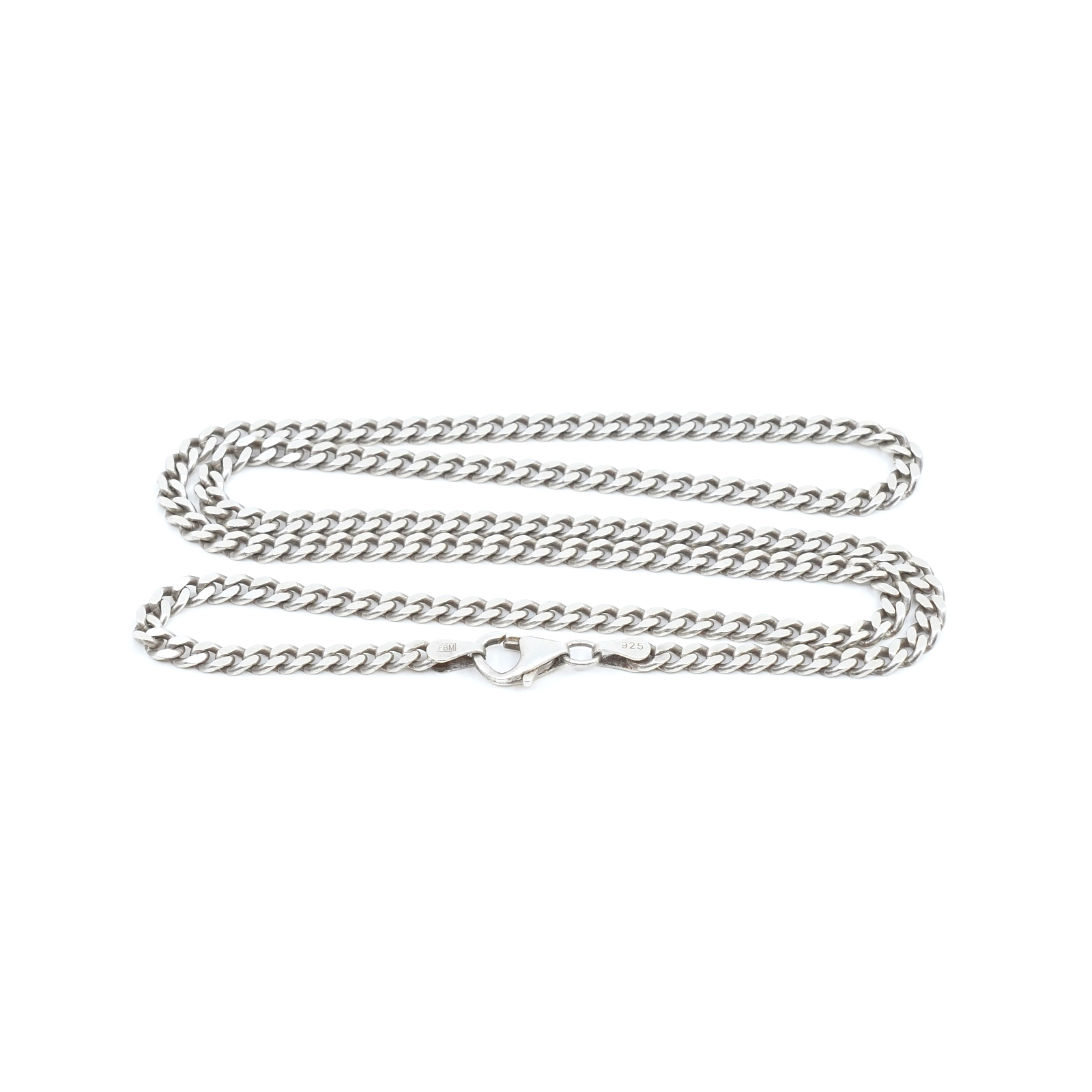 Halskedja Pansar Silver S925 51cm
