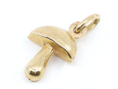 Hänge/berlock Svamp Guld 18K 1,1g B 10mm H 19mm