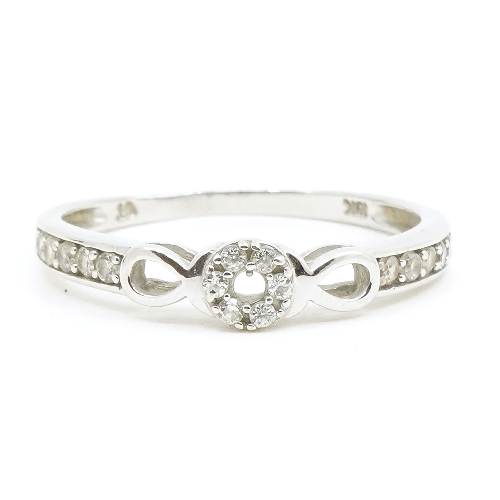 Ring Vitguld 18K