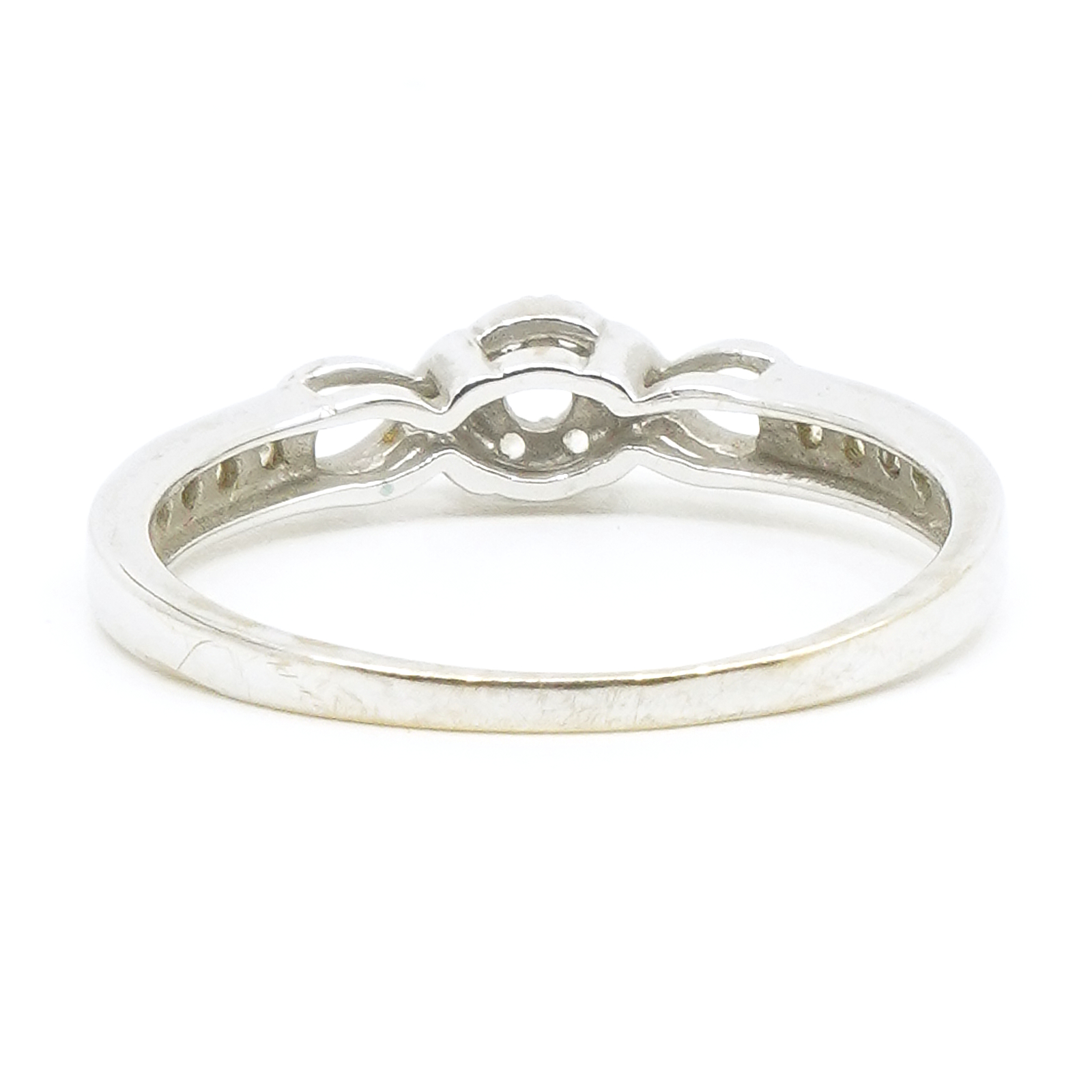 Ring Vitguld 18K