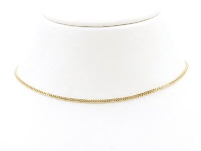 Halskedja Pansar Guld 18K