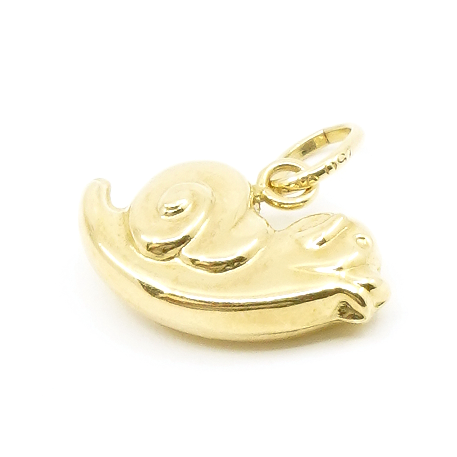Hänge/berlock Snigel Guld 18K