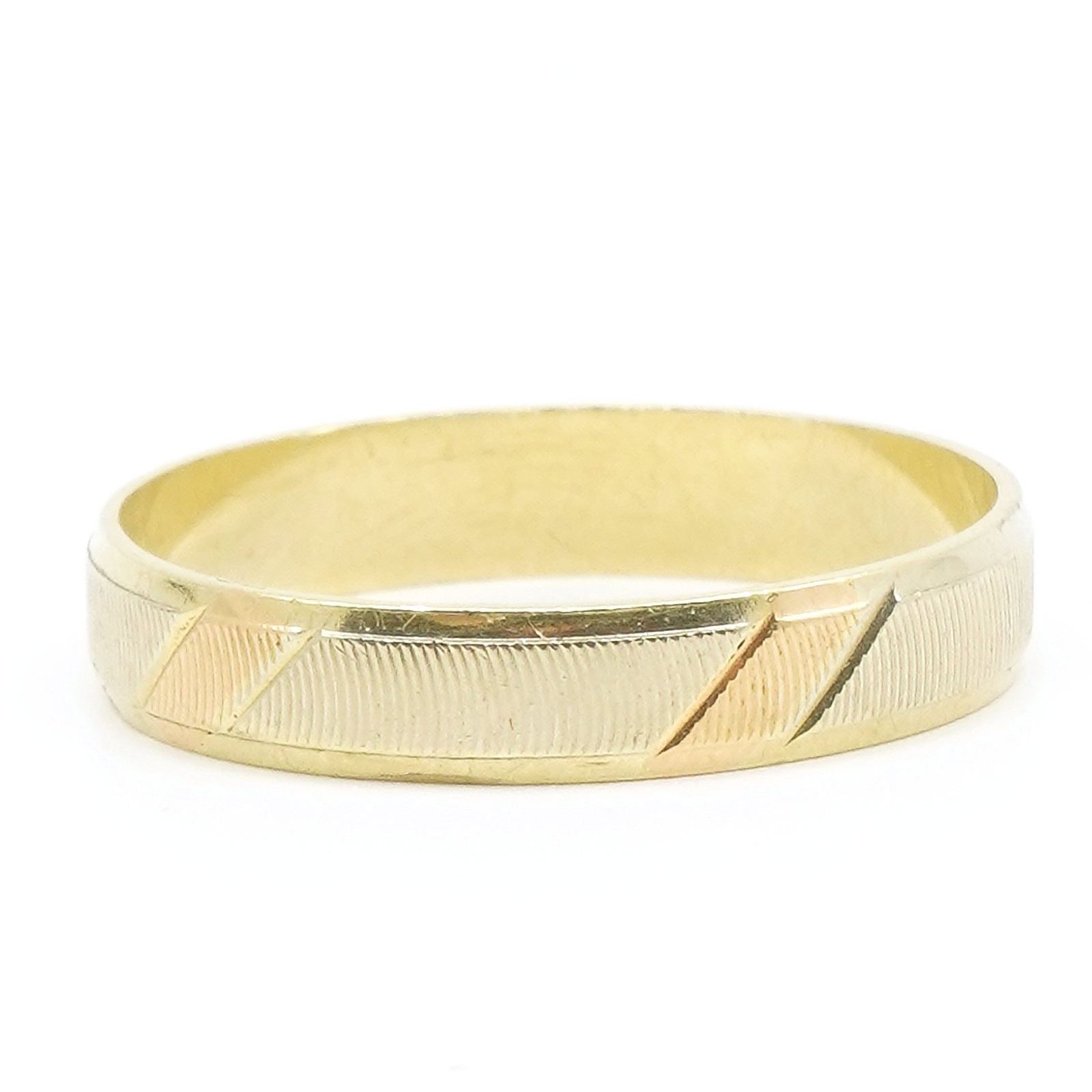 Ring trefärgad Guld 18K