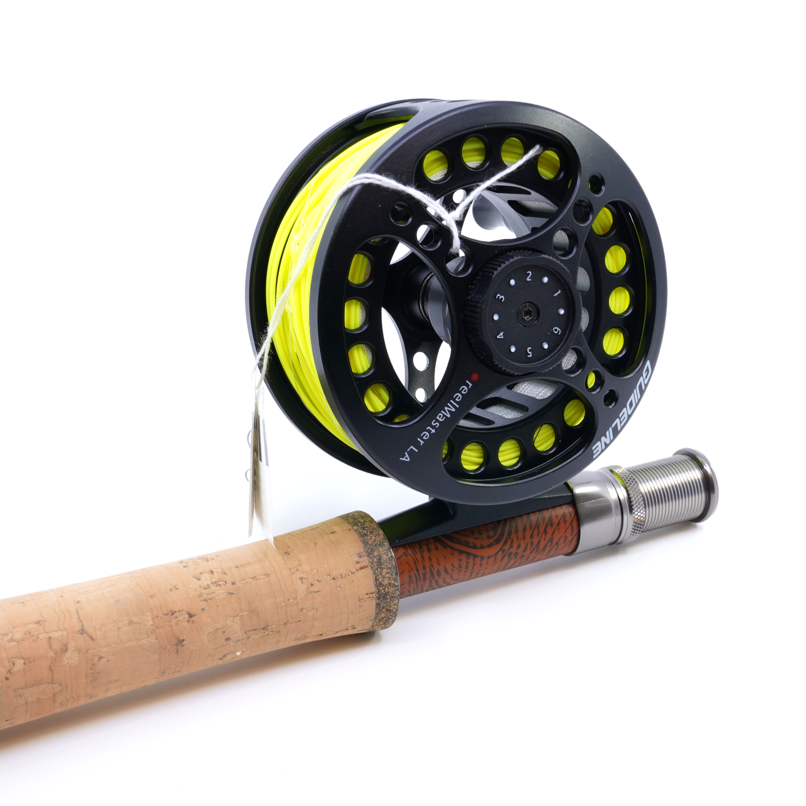 Set till fiske - Flugfiskespö Guideline Kispiox 9' #06 & Fiskerulle Guideline ReelMaster LA