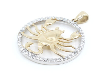 Hänge Skorpion Guld 18K