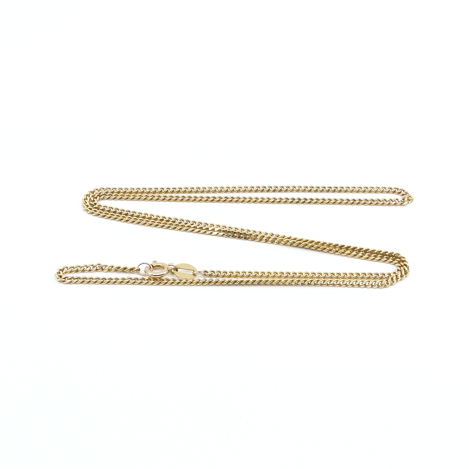 Halskedja Pansar Guld 18K 51cm