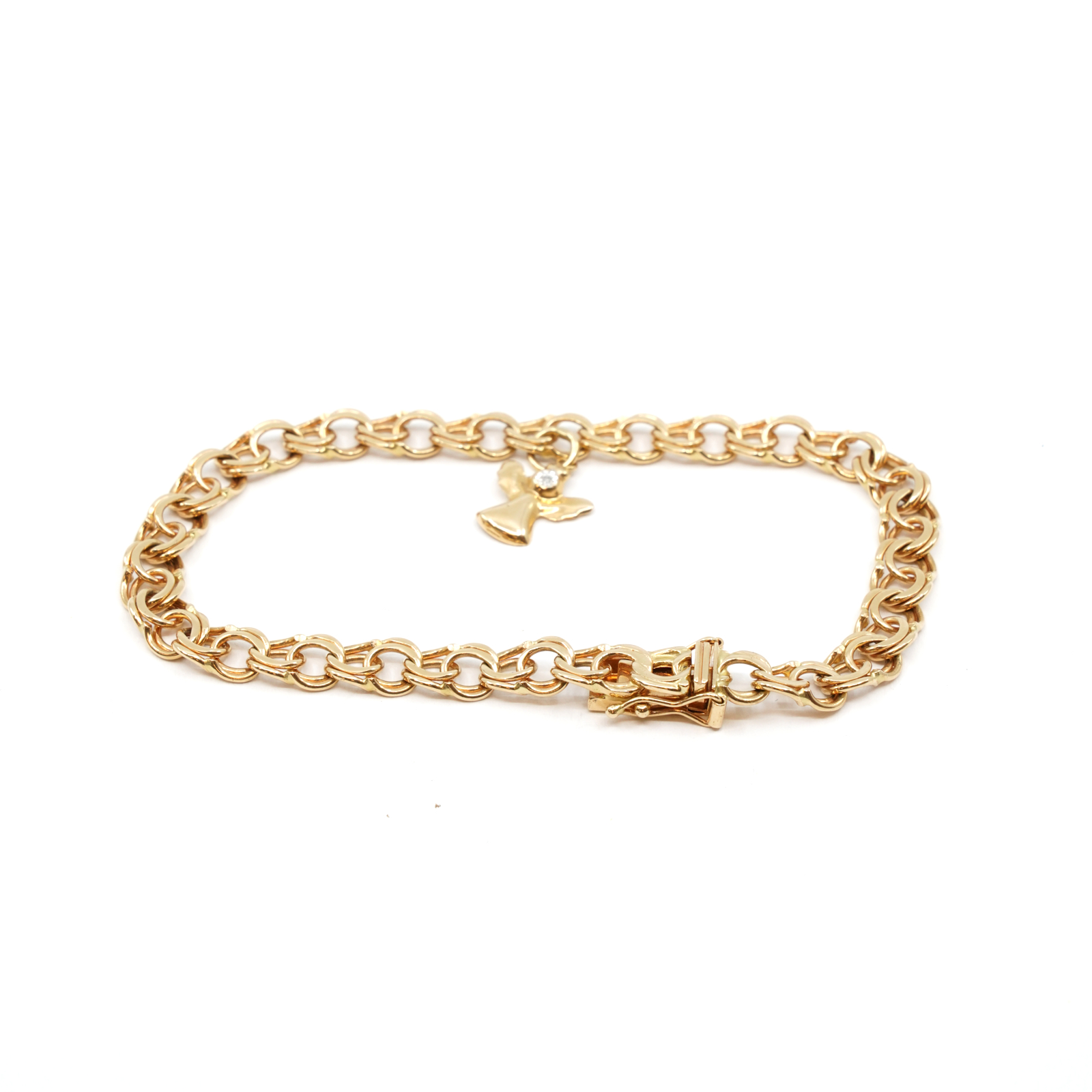 Armband Bismarck Guld 18K Med berlock